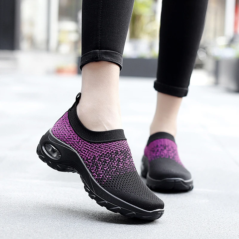 Mesh Women Sock Casual Shoes Breathable Ladies Platform Sneakers Slip On Women Summer Knitted Loafers Trainers Chaussures Femme
Mesh Women Sock Casual Shoes Breathable Ladies Platform Sneakers Slip On Women Summer Knitted Loafers Trainers Chaussures Femme