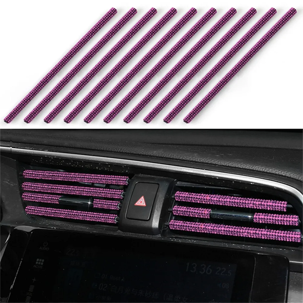 10PCS 20cm / 7.87 '' Car Stickers Air Conditioner Decorative Strips Girl Women Flamboyant Interior Parts For Car Decoration
10PCS 20cm / 7.87 '' Car Stickers Air Conditioner Decorative Strips Girl Women Flamboyant Interior Parts For Car Decoration