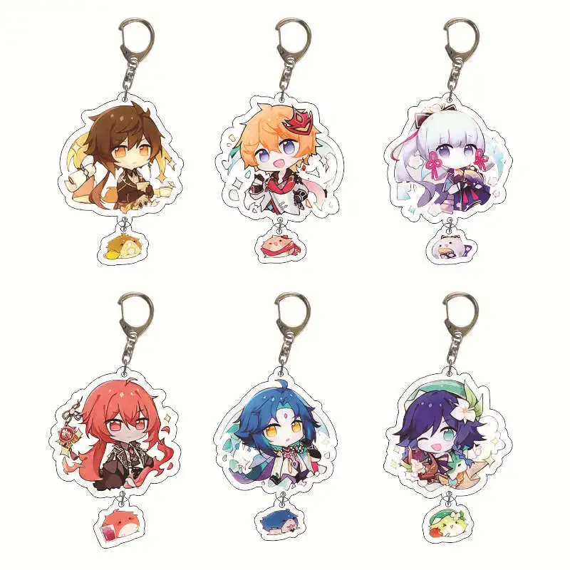 Anime Demon Slayer Kimetsu No Yaiba Keychain Kamado Tanjirou Kamado-Nezuko Tomioka Giyuu Acrylic Key Chain Cute Funny Cartoon
Anime Demon Slayer Kimetsu No Yaiba Keychain Kamado Tanjirou Kamado-Nezuko Tomioka Giyuu Acrylic Key Chain Cute Funny Cartoon