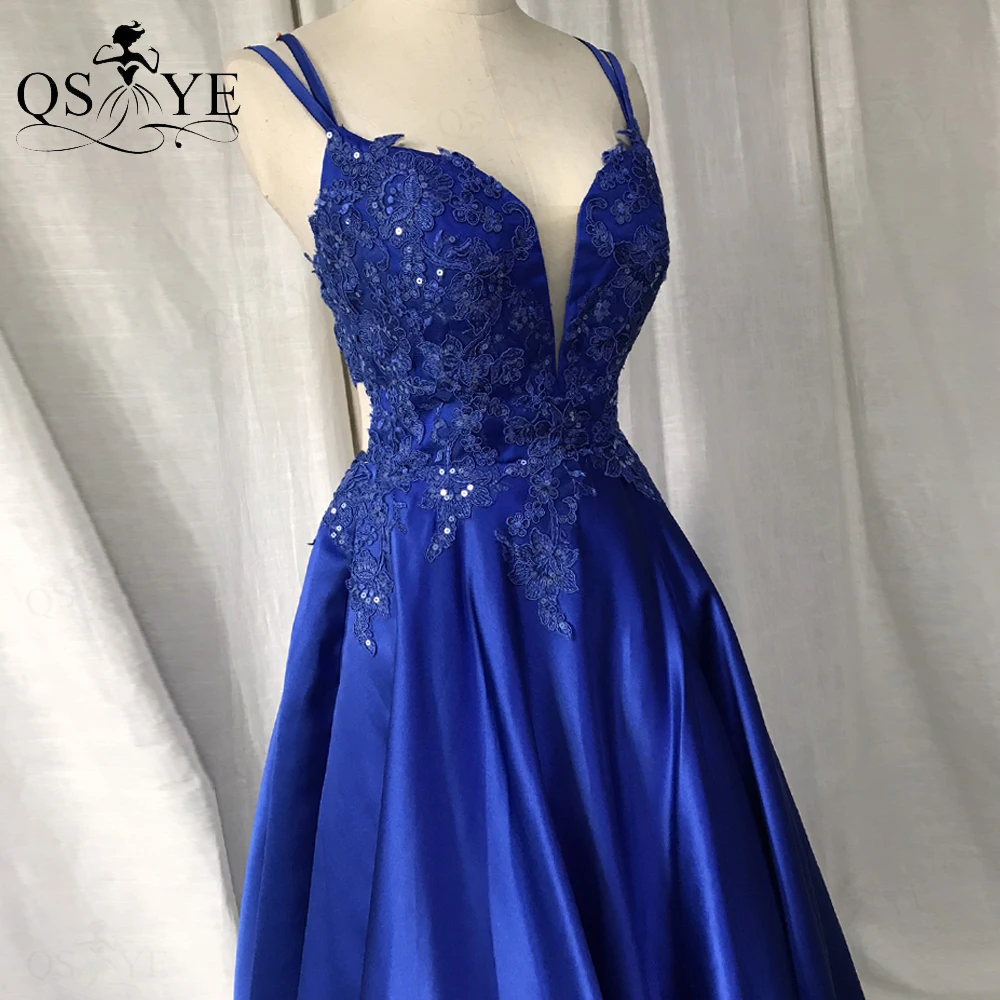 Royal Blue Puffy Prom Dress Robes Ball Evening Gown Lace Sweetheart Neck Party Formal Gown Shoulder Straps Backless Dress
Royal Blue Puffy Prom Dress Robes Ball Evening Gown Lace Sweetheart Neck Party Formal Gown Shoulder Straps Backless Dress