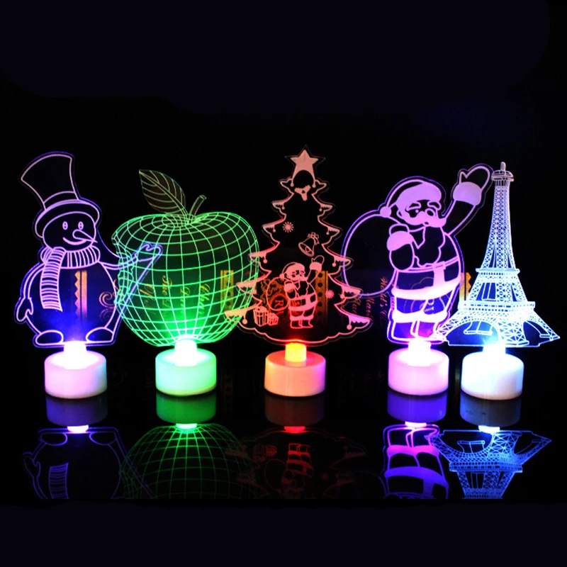 Colorful LED Decorative Lights New Year Products Christmas Tree Decorations Party Supplies Acrylic Christmas Night Lights Gift
Colorful LED Decorative Lights New Year Products Christmas Tree Decorations Party Supplies Acrylic Christmas Night Lights Gift