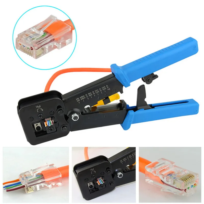 Rj45 Многофункциональный Ratchet EZ со сквозным отверстием перфорации 8p6p двойного назначения хомут для кабеля Многофункциональный обжимной инст...
Rj45 Многофункциональный Ratchet EZ со сквозным отверстием перфорации 8p6p двойного назначения хомут для кабеля Многофункциональный обжимной инст...