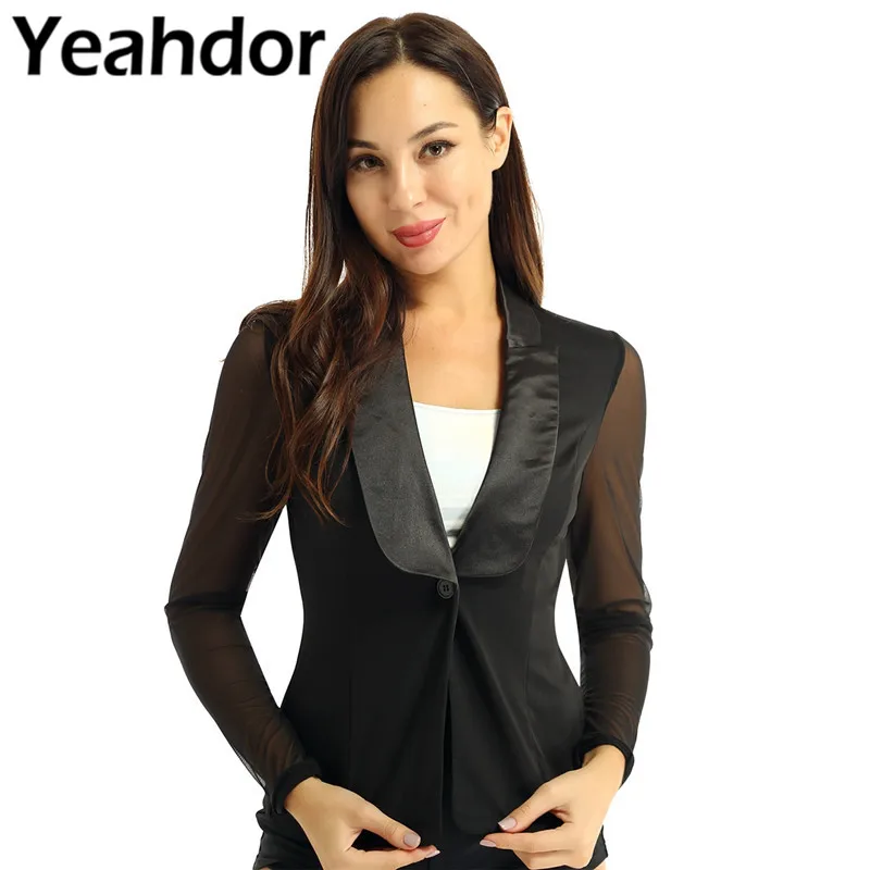 Womens Casual Work Office Lady V-Neck Lapel Collar Long Sleeves Button Down Slim Fit Business Tops Jacket Coat for Banquet Party
Womens Casual Work Office Lady V-Neck Lapel Collar Long Sleeves Button Down Slim Fit Business Tops Jacket Coat for Banquet Party