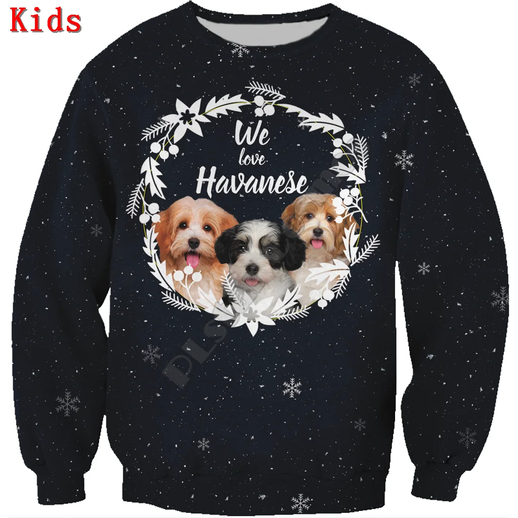 Autumn Winter Havanese 3d printed Hoodies Pullover Boy For Girl Long Sleeve Shirts Kids Christmas Sweatshirt 03 
Autumn Winter Havanese 3d printed Hoodies Pullover Boy For Girl Long Sleeve Shirts Kids Christmas Sweatshirt 03