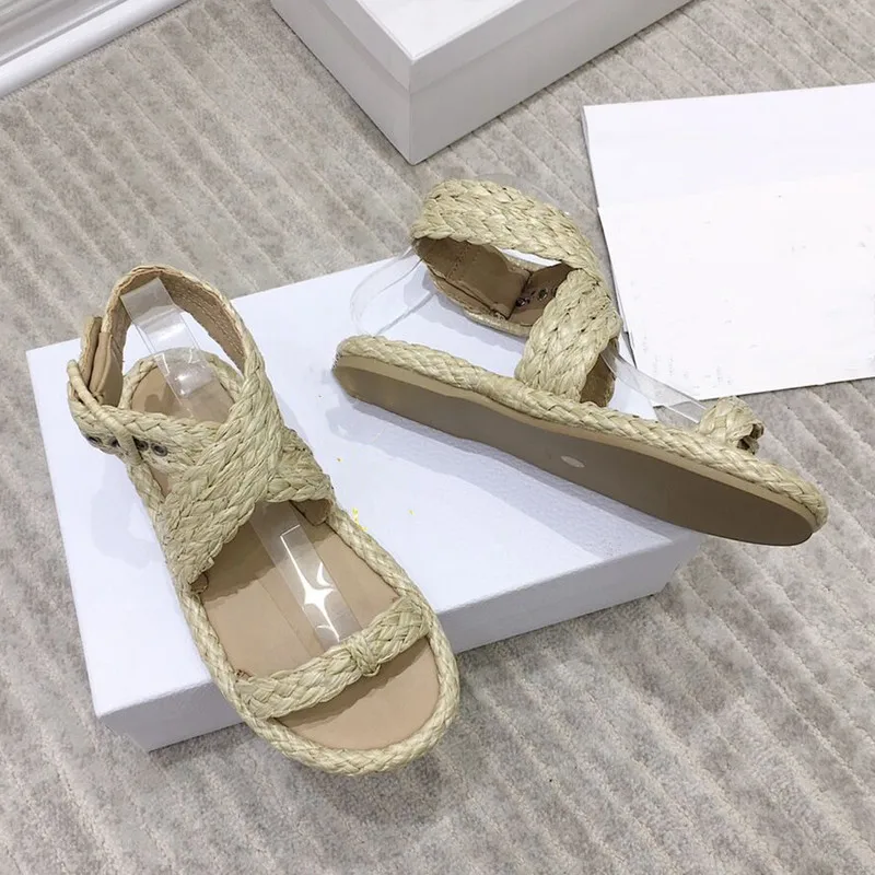 Hemp Rope Straw Woven Flat Sandals Summer Black Open Toe Buckle Casual Beach Vacation Roman Sandals Women
Hemp Rope Straw Woven Flat Sandals Summer Black Open Toe Buckle Casual Beach Vacation Roman Sandals Women