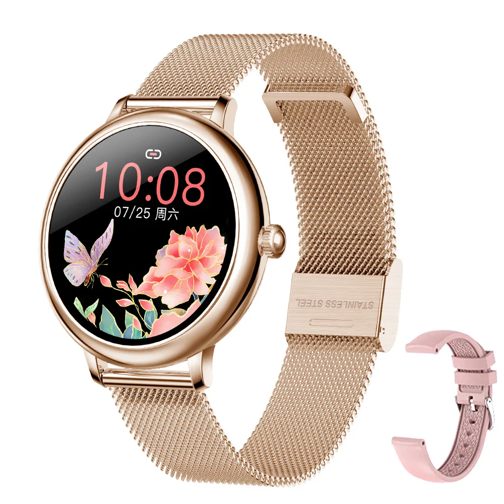 Reloj inteligente de lujo oro rosa para mujer, pulsera полный tctil с pantalla HD, монитор frecuencia cardaca y
Reloj inteligente de lujo oro rosa para mujer, pulsera полный tctil с pantalla HD, монитор frecuencia cardaca y