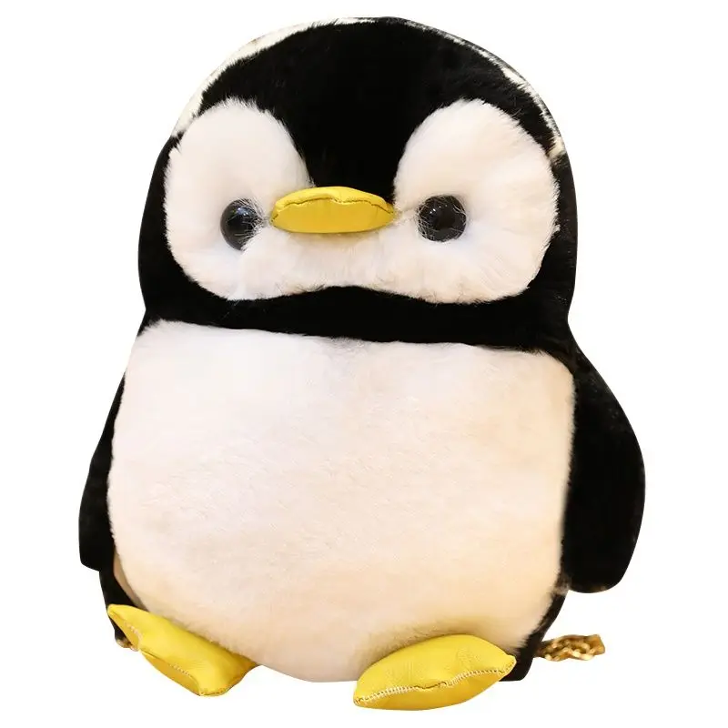 30CM Cute Cartoon Penguin Soft Padded Backpack Kawaii Animal Plush Toys Bag Children Girl Gift
30CM Cute Cartoon Penguin Soft Padded Backpack Kawaii Animal Plush Toys Bag Children Girl Gift