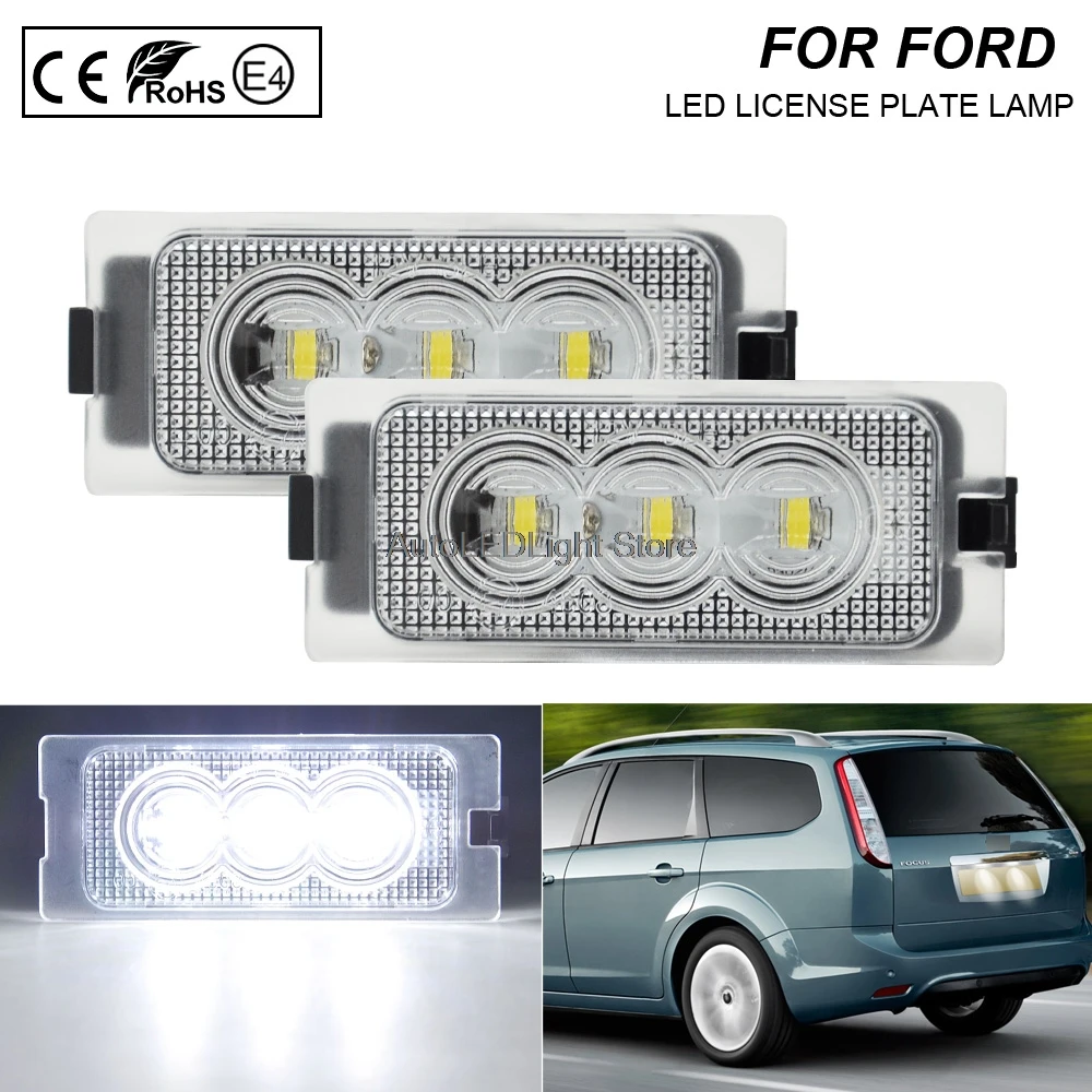 2Pc LED License Plate Light Number Plate Holder Lamp No Error For Ford Edge 2007-2014 Escape 2008-2012 Mercury Mariner 2008-2011
2Pc LED License Plate Light Number Plate Holder Lamp No Error For Ford Edge 2007-2014 Escape 2008-2012 Mercury Mariner 2008-2011