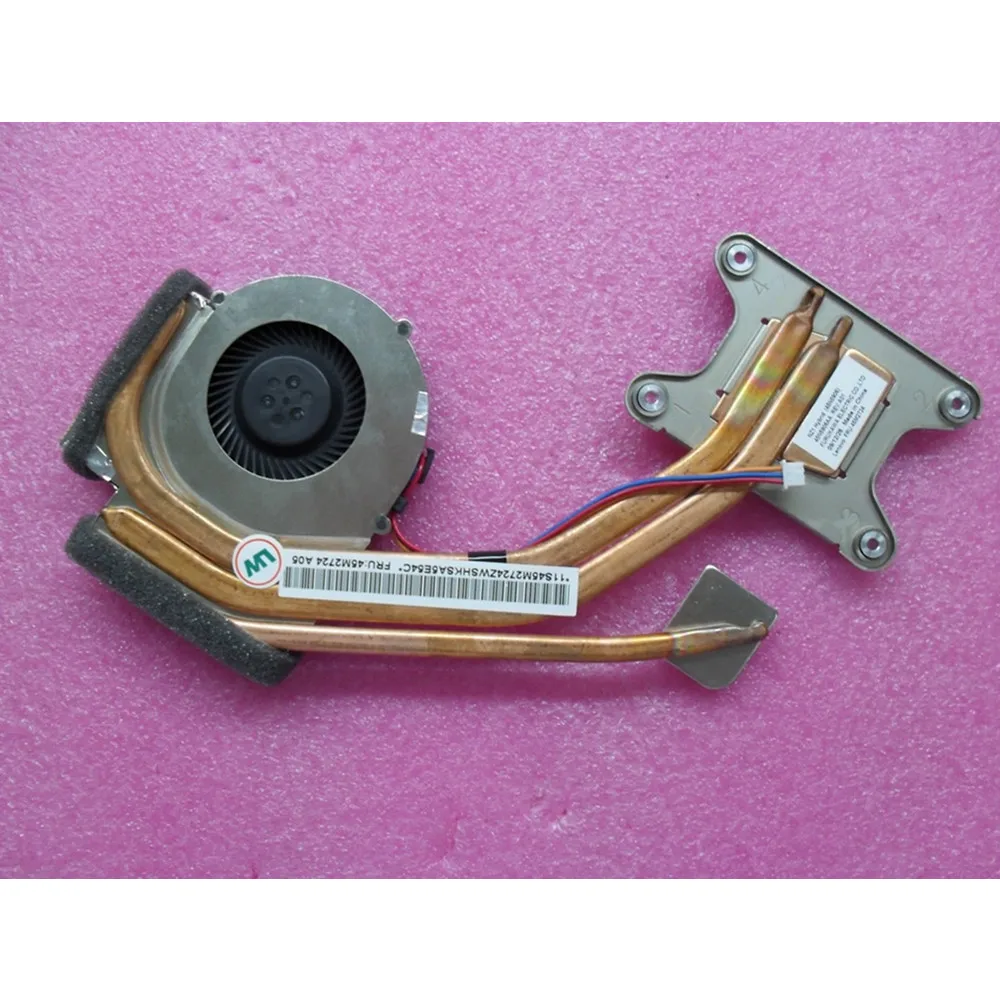 NEW/Orig Lenovo Thinkpad T410 T410i SWG Discrete Graphics Heatsink CPU Cooler Cooling Fan 45M2724 04W6596 45M2722
NEW/Orig Lenovo Thinkpad T410 T410i SWG Discrete Graphics Heatsink CPU Cooler Cooling Fan 45M2724 04W6596 45M2722