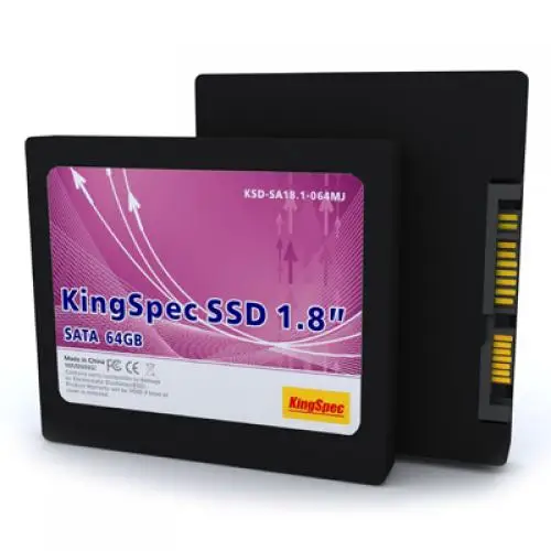 Kingspec 1 8 дюйма 64 ГБ SATA II MLC SSD для ноутбука|Внутренние твердотельные накопители (SSD)| |