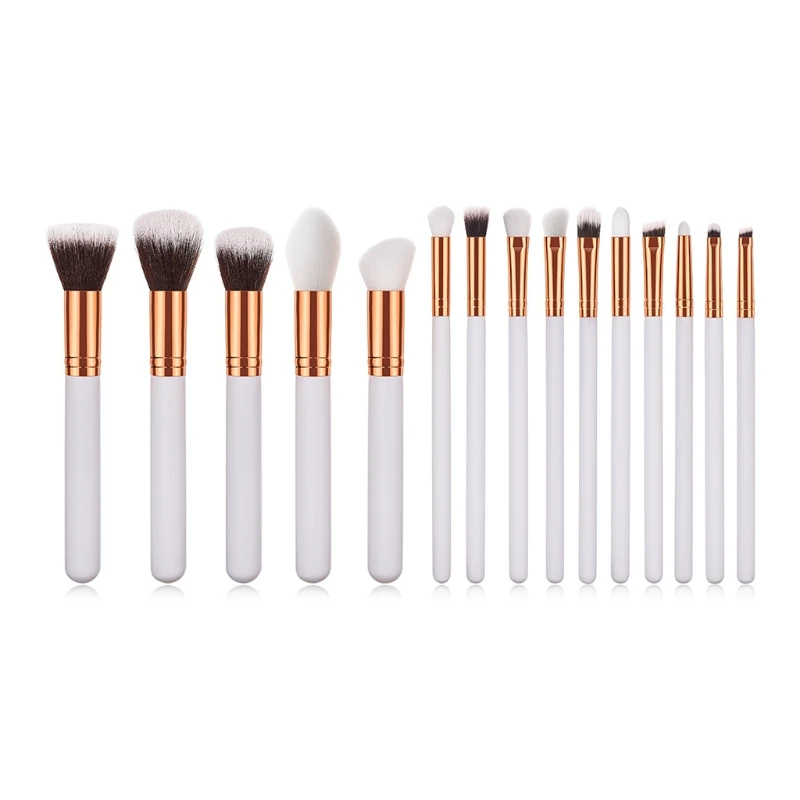15Pcs Professional Makeup Brushes Set Foundation Powder Blushes Eyeshadow Cosmetic Brush Tools
15Pcs Professional Makeup Brushes Set Foundation Powder Blushes Eyeshadow Cosmetic Brush Tools