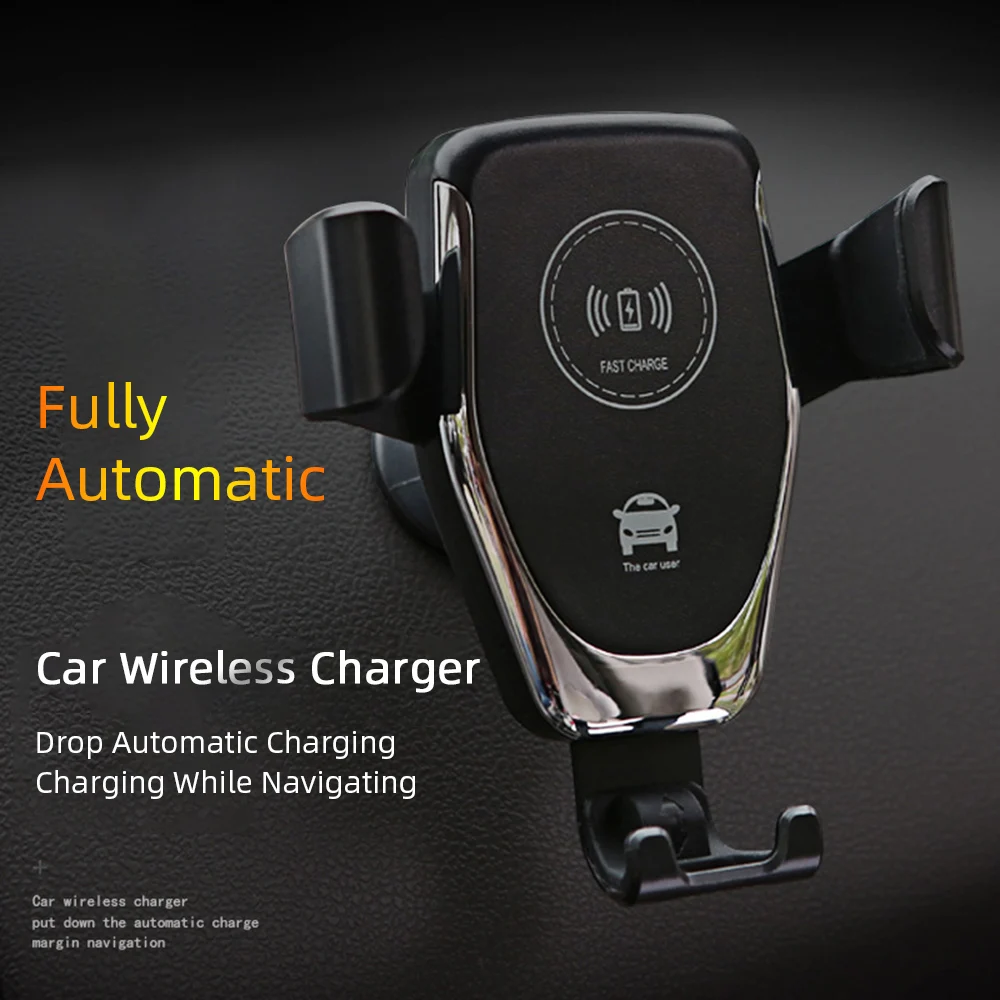Phone Holder Car Wireless Charger Stand Bracket Air Outlet Gravity Smart Quick Charge Universal For iPhone Samsung Free Rotation
Phone Holder Car Wireless Charger Stand Bracket Air Outlet Gravity Smart Quick Charge Universal For iPhone Samsung Free Rotation