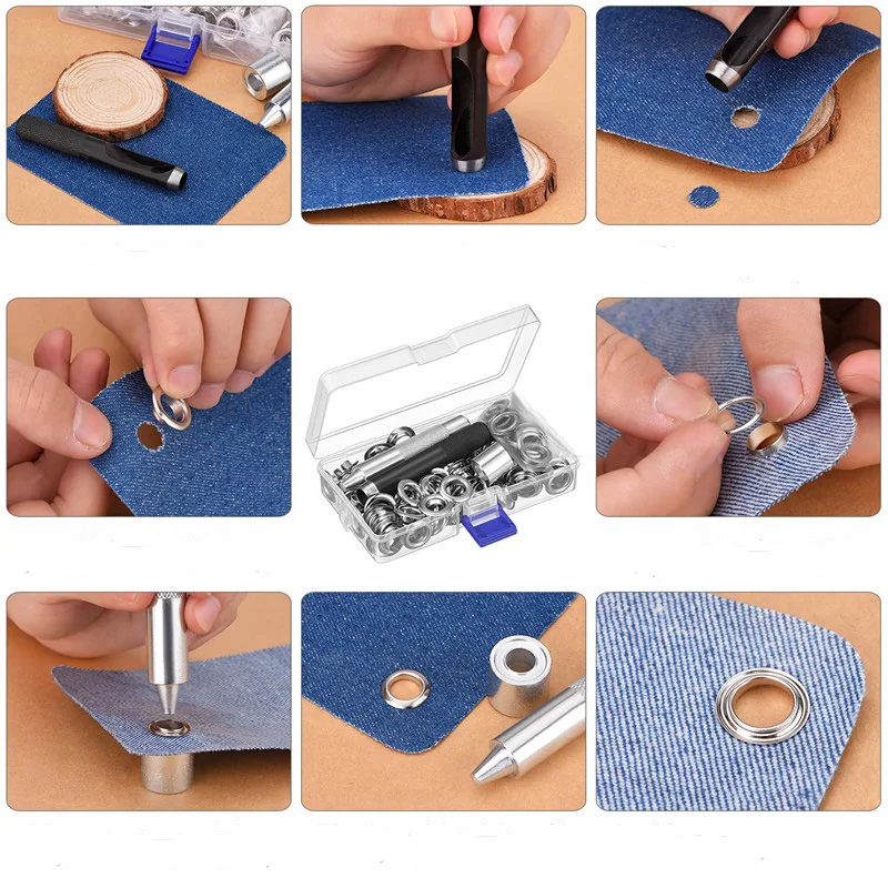 Meetee 1set(100pcs)/2sets 12mm Metal Eyelet Buckle O Ring Clip Hook Clasp DIY Bag Chain Strap Belt Hardware Leather Accessories
Meetee 1set(100pcs)/2sets 12mm Metal Eyelet Buckle O Ring Clip Hook Clasp DIY Bag Chain Strap Belt Hardware Leather Accessories