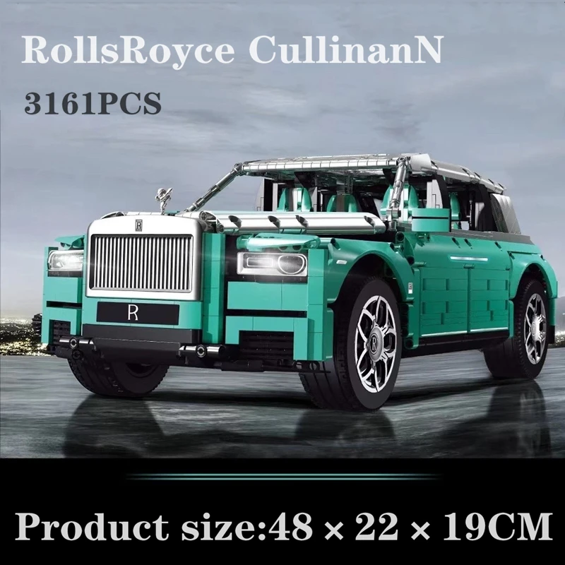 Новинка, конструктор Rolls Roycee CullinanN, суперкар, lepinbrick, совместимый с MOC, строительные аксессуары, блоки, кирпичи, игрушки, подарки 
Новинка, конструктор Rolls Roycee CullinanN, суперкар, lepinbrick, совместимый с MOC, строительные аксессуары, блоки, кирпичи, игрушки, подарки