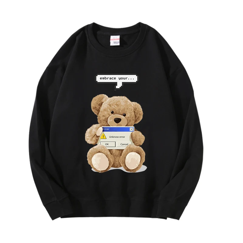 100% Cotton Web Bear Women's Pullover Men's Hoodie Winter 2021 Women's Round Neck Loose Sweater Super Dalian Hoodie Women S-5XL
100% Cotton Web Bear Women's Pullover Men's Hoodie Winter 2021 Women's Round Neck Loose Sweater Super Dalian Hoodie Women S-5XL