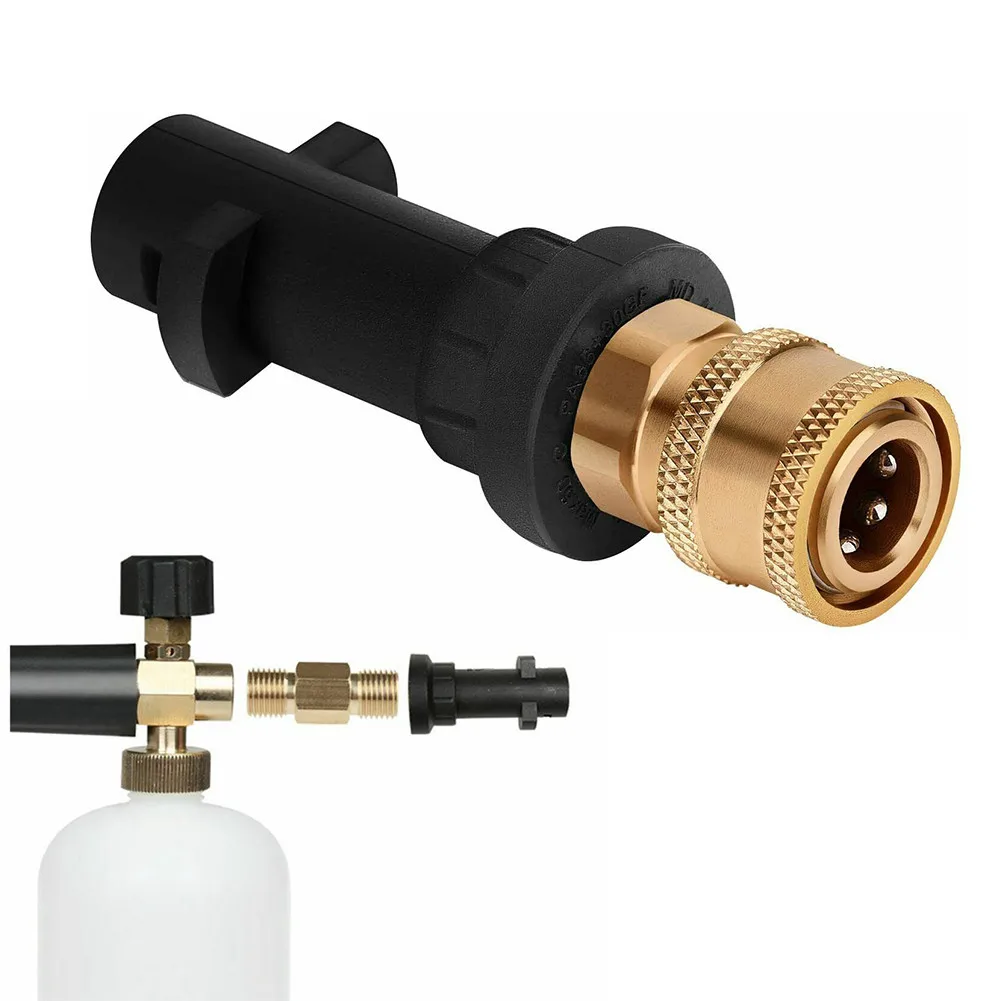 K5 Adapter K6K7 Pressure Washer Quick Connect 1/4\" 140 3000PSI Bayonet Connect Fitting
K5 Adapter K6K7 Pressure Washer Quick Connect 1/4\" 140 3000PSI Bayonet Connect Fitting
