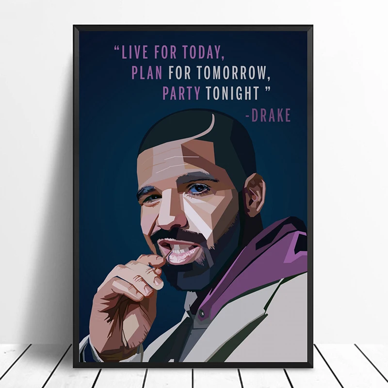 Aubrey селезень WPAP поп-арт хип-хоп музыка ПЕВЕЦ плакат печать на стене искусство на холсте домашний декор холст печать (без рамки)
Aubrey селезень WPAP поп-арт хип-хоп музыка ПЕВЕЦ плакат печать на стене искусство на холсте домашний декор холст печать (без рамки)