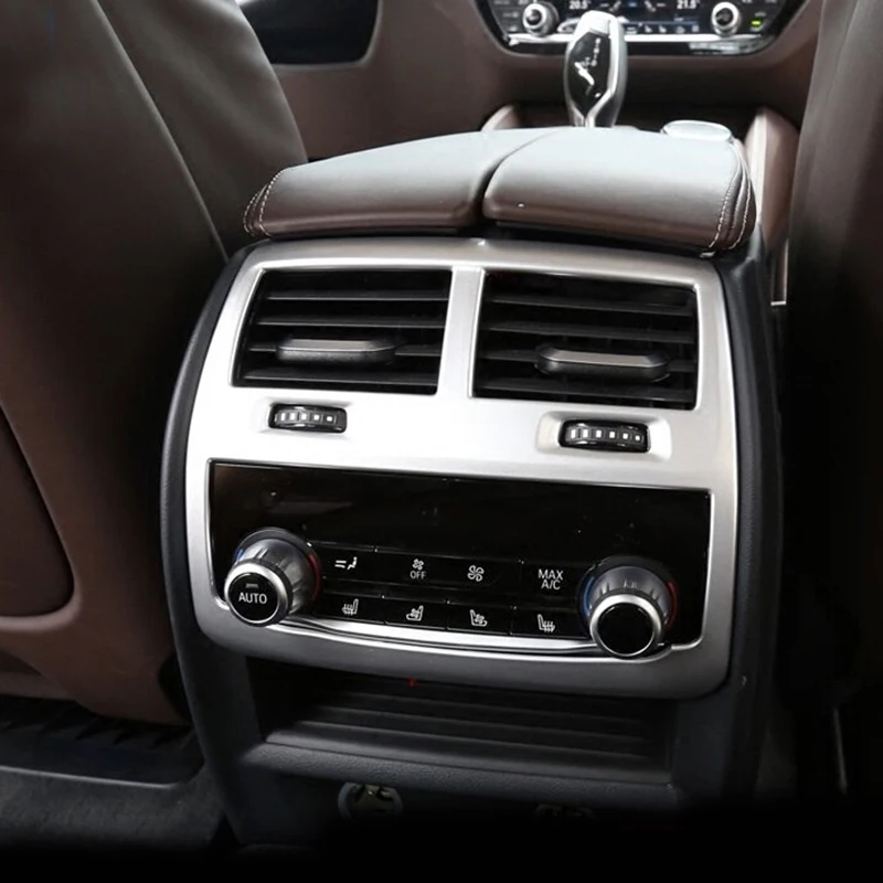 ABS Chrome For BMW 5 Series G30 2017 2018 accessories Interior Car Rear Air Outlet Panel Cover Trim Car Sticker Styling 1pcs
ABS Chrome For BMW 5 Series G30 2017 2018 accessories Interior Car Rear Air Outlet Panel Cover Trim Car Sticker Styling 1pcs