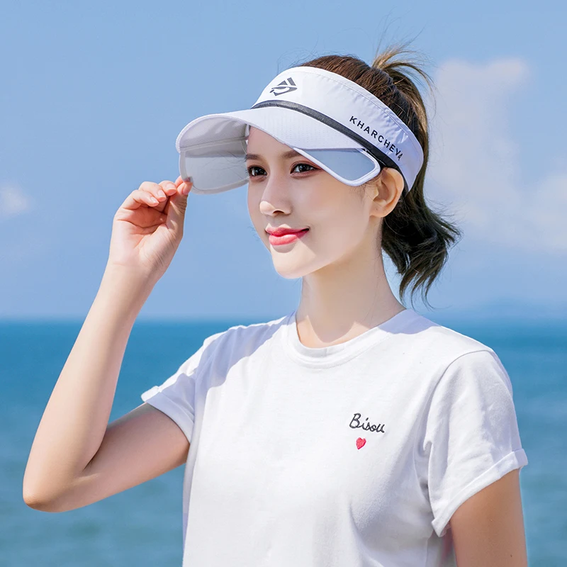 female summer empty top hat retractable sun visor folding sunscreen outdoor beach hat UV protection sun hatMaershei
female summer empty top hat retractable sun visor folding sunscreen outdoor beach hat UV protection sun hatMaershei