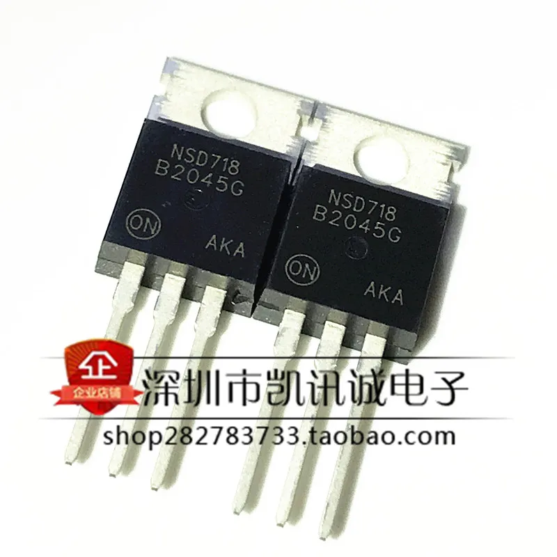 

10 шт. MBR2045CT B2045G MBR2045CTG 20A 45V TO-220