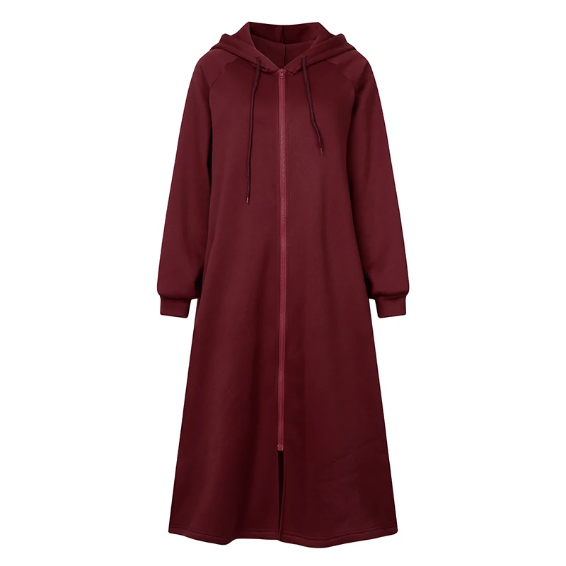 ZANZEA Winter Women Autumn Hoodies Long Sleeve Outwear Casual Hooded Sweatshirt Coats Long Jackets Female Solid Loose Coat S-5XL
ZANZEA Winter Women Autumn Hoodies Long Sleeve Outwear Casual Hooded Sweatshirt Coats Long Jackets Female Solid Loose Coat S-5XL