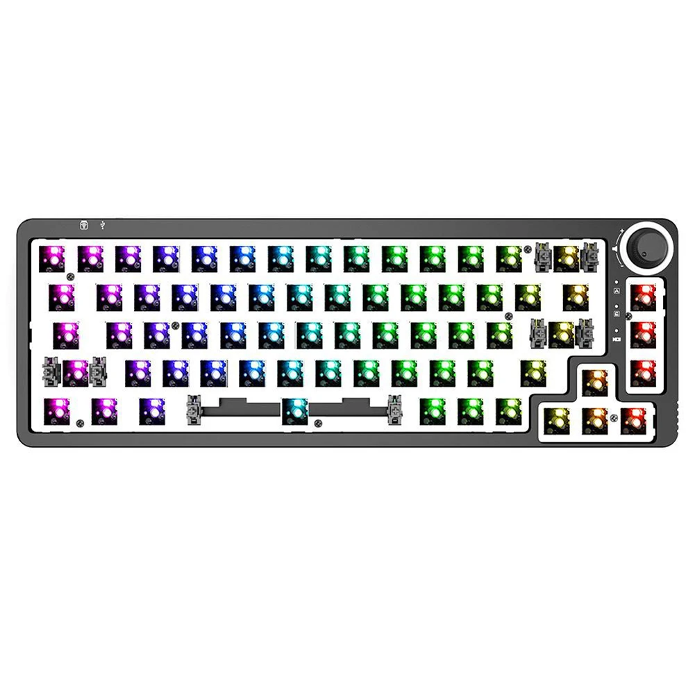 Комплект механической клавиатуры, "сделай сам", 68 клавиш, RGB, 3 режима, 60 процентов NKRO, беспроводная эргономичная игровая клавиатура для ноутб...
Комплект механической клавиатуры, "сделай сам", 68 клавиш, RGB, 3 режима, 60 процентов NKRO, беспроводная эргономичная игровая клавиатура для ноутб...