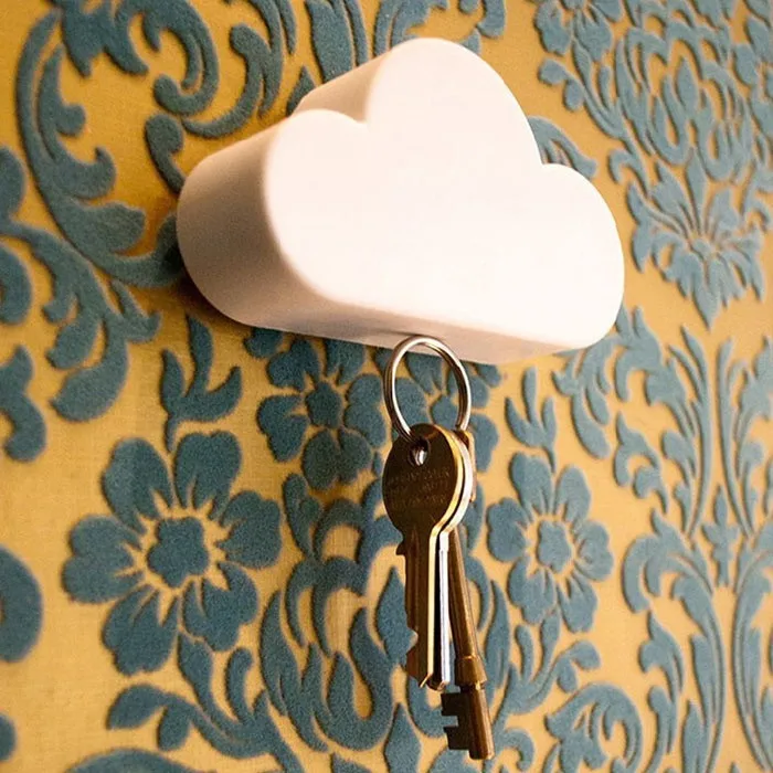 White Cloud Shape Key Holder Creative Home Storage Holder Hanger Magnetic Magnet Keychain Holder Wall Magnetic Hooks #T2P
White Cloud Shape Key Holder Creative Home Storage Holder Hanger Magnetic Magnet Keychain Holder Wall Magnetic Hooks #T2P