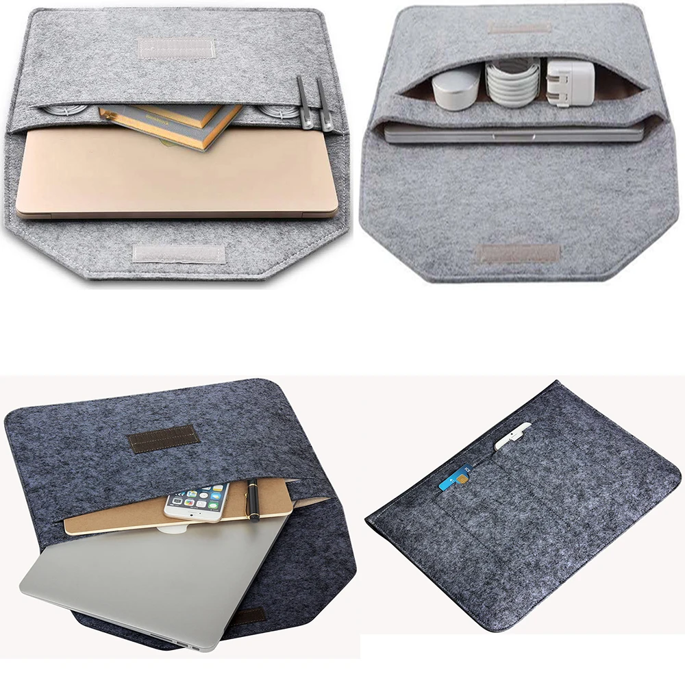 New Felt Cloth Laptop Bag Sleeve 11 12 13 13.3 14 15 15.4 15.6 16 inch for HuaWei MateBook Honor MagicBook Notebook BAG
New Felt Cloth Laptop Bag Sleeve 11 12 13 13.3 14 15 15.4 15.6 16 inch for HuaWei MateBook Honor MagicBook Notebook BAG