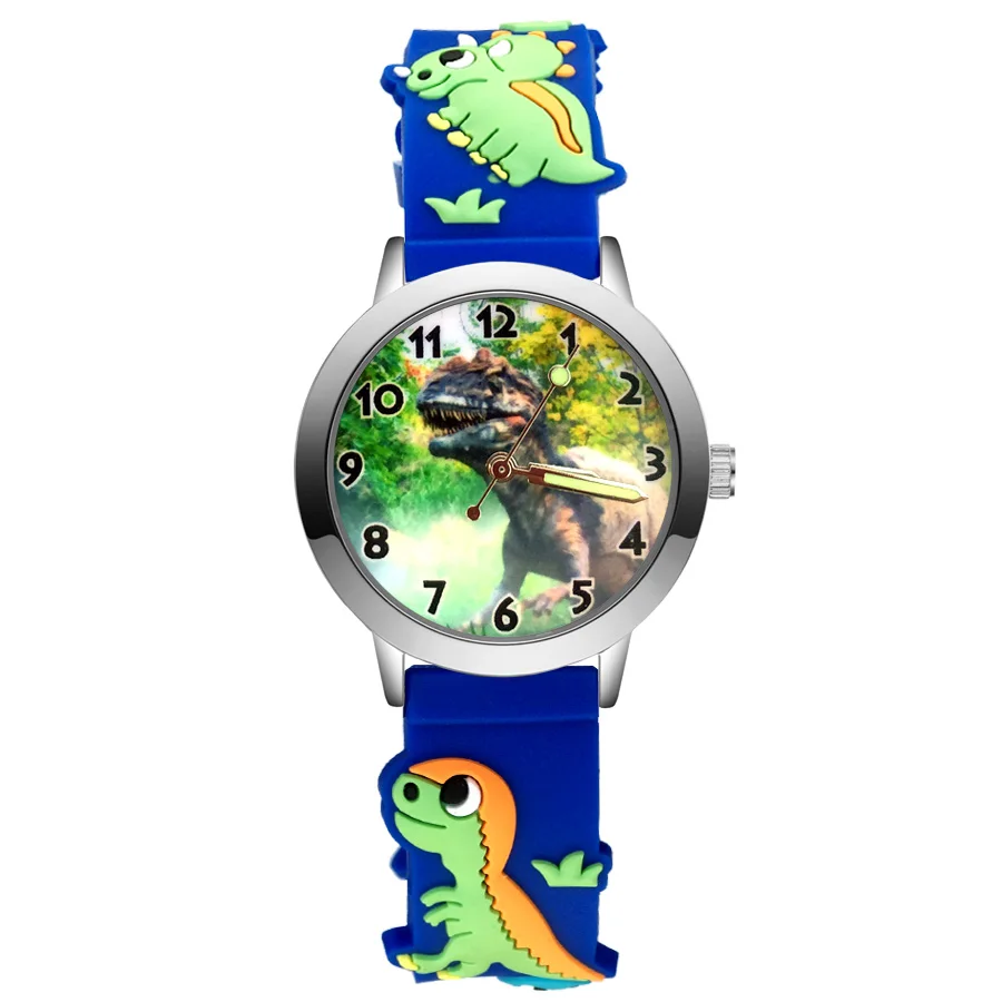Fashion Cartoon Cute Dinosaur Style Children's Watches Kids Student Girls Boys Quartz 3D Silicone Wrist Watch JA201
Fashion Cartoon Cute Dinosaur Style Children's Watches Kids Student Girls Boys Quartz 3D Silicone Wrist Watch JA201