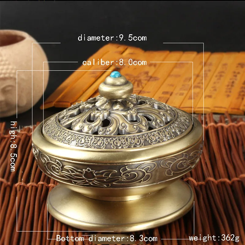 Горелка для благовоний из цинкового сплава, ароматерапевтическая плита, украшение для гостиной, спальни, кухни, фонтан для благовоний с чис...
Горелка для благовоний из цинкового сплава, ароматерапевтическая плита, украшение для гостиной, спальни, кухни, фонтан для благовоний с чис...