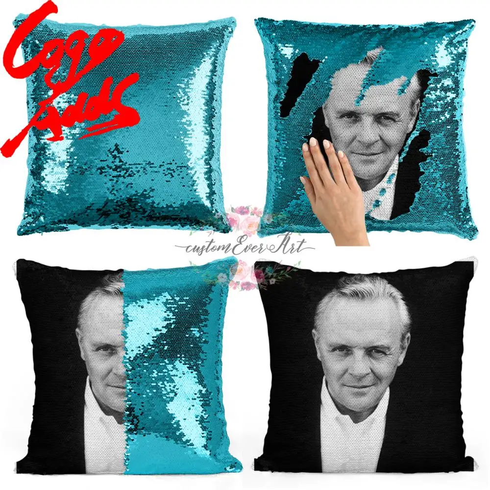 Anthony Hopkins sequin pillow | sequin Pillowcase | Two color pillow | gift for her | gift for him | pillow | magic pillow
Anthony Hopkins sequin pillow | sequin Pillowcase | Two color pillow | gift for her | gift for him | pillow | magic pillow