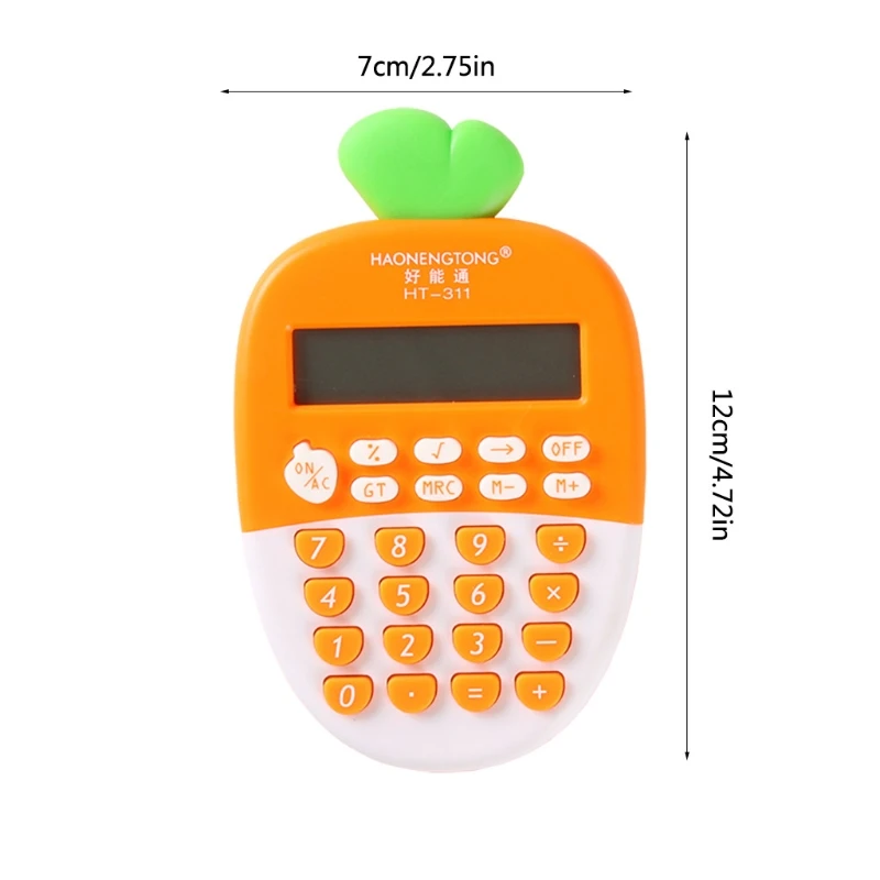 Cartoon Digital Calculator Mini Desktop Calculator with a Bright LED Display K5DB
Cartoon Digital Calculator Mini Desktop Calculator with a Bright LED Display K5DB