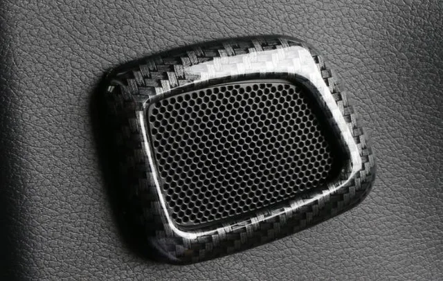 for Jeep Compass 2017 2018 ABS Carbon fibre Car Back rear door inner speaker audio Horn frame cover trim Car styling Accessories
for Jeep Compass 2017 2018 ABS Carbon fibre Car Back rear door inner speaker audio Horn frame cover trim Car styling Accessories