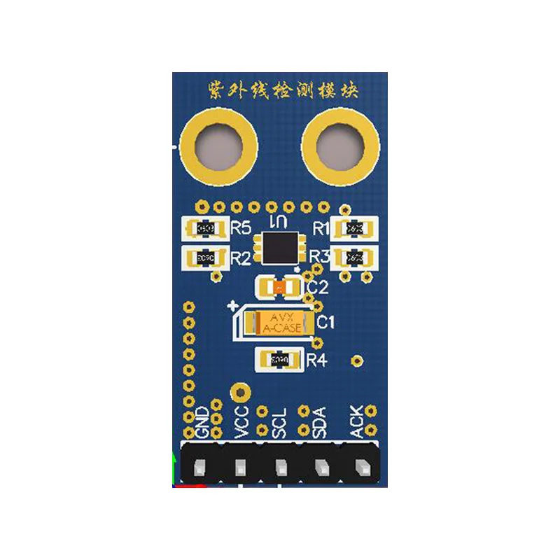 6070 UV Sensor Module High-precision VEML6070 Light Sensitivity Sensor
6070 UV Sensor Module High-precision VEML6070 Light Sensitivity Sensor