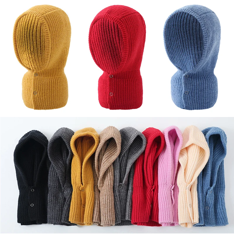 Men's and Women's Hooded Scarf Winter scarf Without Eaves Hat Winter Wool Knitted Scarf Hat Set Comfortable Skin-friendly
Men's and Women's Hooded Scarf Winter scarf Without Eaves Hat Winter Wool Knitted Scarf Hat Set Comfortable Skin-friendly