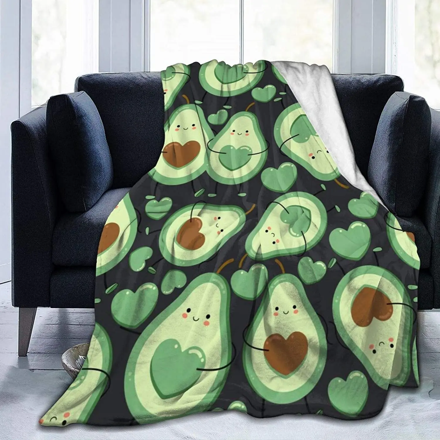 Avocado Flannel Throw Blanket Comfortable Ultra-Soft Micro Fleece Blanket for Bed Living Room Sofa Travelling
Avocado Flannel Throw Blanket Comfortable Ultra-Soft Micro Fleece Blanket for Bed Living Room Sofa Travelling
