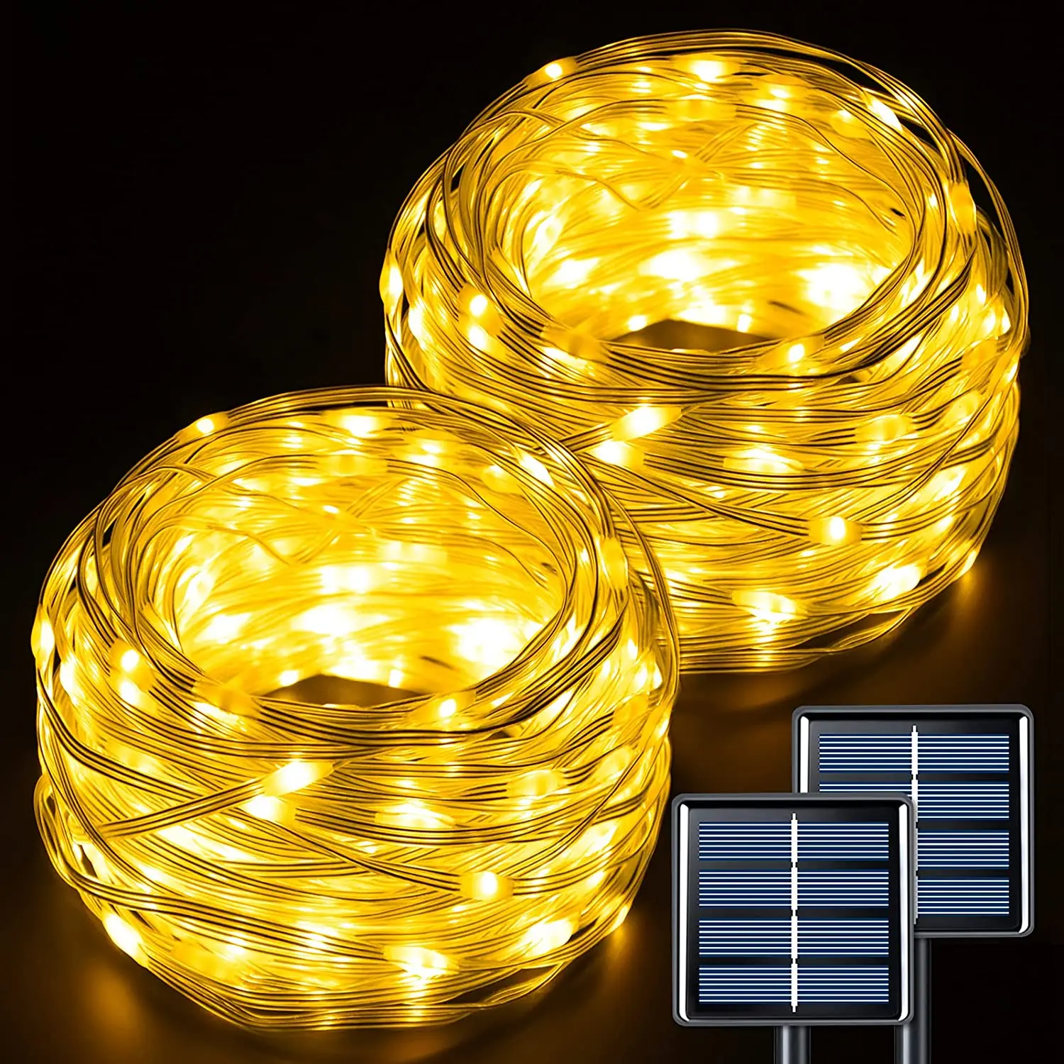 Solar String Light Outdoor 200 Leds Waterproof 1/2/3pcs Copper Wire 8 Modes Fairy Lights for Garden Christmas Wedding Party
Solar String Light Outdoor 200 Leds Waterproof 1/2/3pcs Copper Wire 8 Modes Fairy Lights for Garden Christmas Wedding Party