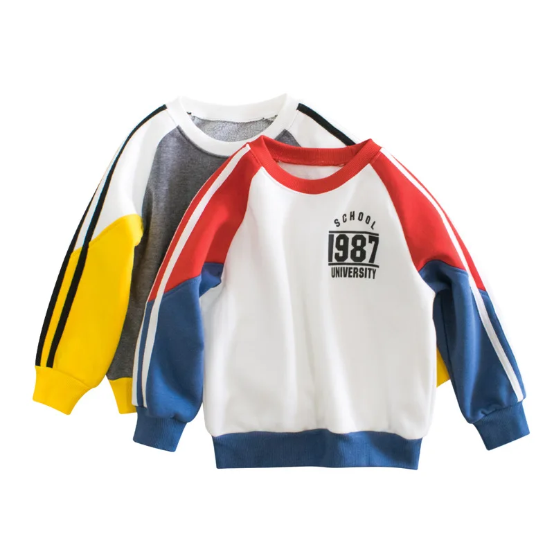 Toddler Boy Winter Clothes Kids Cotton Fleece Sweatshirt Stitched Sleeves Hoodies Fall Baby Boys Girls School Pullovers Outfits
Toddler Boy Winter Clothes Kids Cotton Fleece Sweatshirt Stitched Sleeves Hoodies Fall Baby Boys Girls School Pullovers Outfits