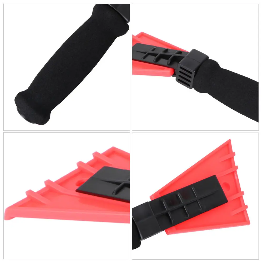 2Pcs Heavy-Duty Frost Snow Ice Removal Car Ice Scraper for Windshield Windows
2Pcs Heavy-Duty Frost Snow Ice Removal Car Ice Scraper for Windshield Windows