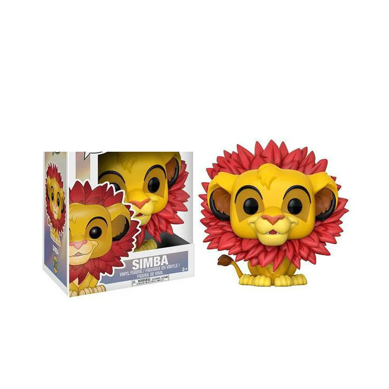 Фигурка из мультфильма Disney FUNKO Король Лев Симба #302 виниловая экшн фигурка Сборная