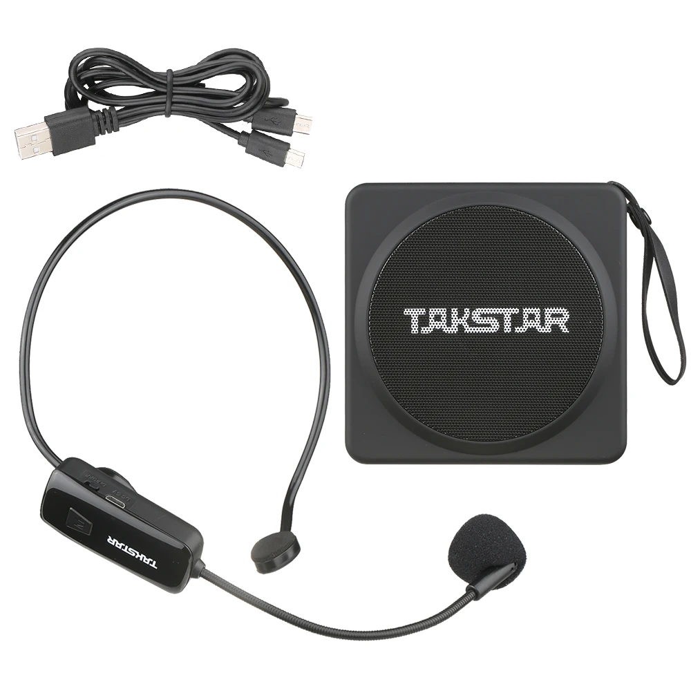 Портативный беспроводной усилитель голоса TAKSTAR, перезаряжаемый высокомощный мини-усилитель голоса для UHF, беспроводной многофункциональны...
Портативный беспроводной усилитель голоса TAKSTAR, перезаряжаемый высокомощный мини-усилитель голоса для UHF, беспроводной многофункциональны...