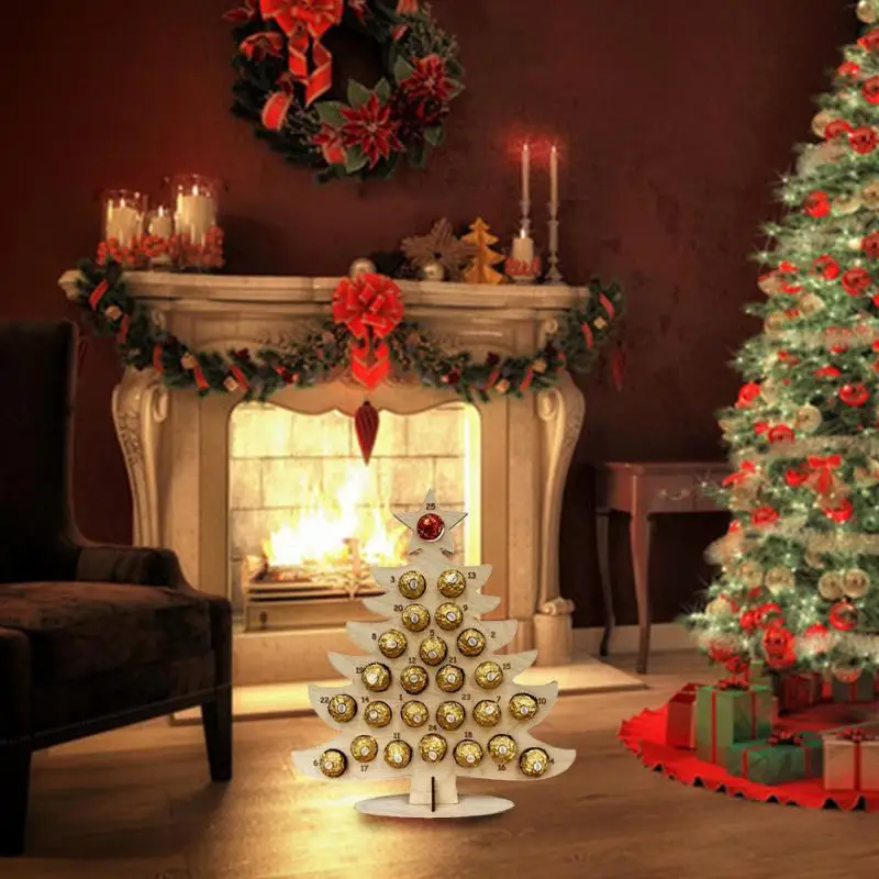 New Christmas Wooden Advent Calendar Chocolate Holder Countdown Calendar For Christmas ELK Countdown Calendar Dropship
New Christmas Wooden Advent Calendar Chocolate Holder Countdown Calendar For Christmas ELK Countdown Calendar Dropship