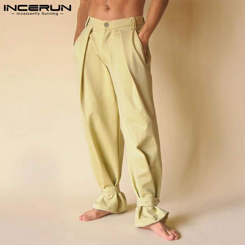 Men Pants Button Solid Color Streetwear Fashion Leisure Pantalones Hombre Joggers Pockets Baggy Casual Trousers S-5XL INCERUN
Men Pants Button Solid Color Streetwear Fashion Leisure Pantalones Hombre Joggers Pockets Baggy Casual Trousers S-5XL INCERUN