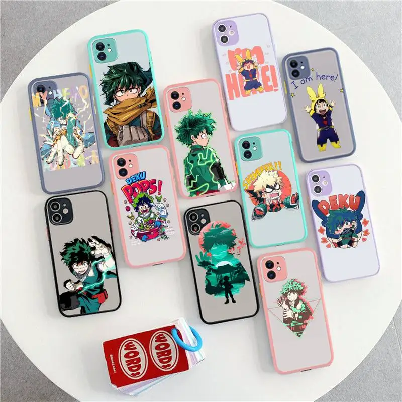 YNDFCNB Anime My Hero Academia Deku Phone Case for iPhone 11 12 13 mini pro XS MAX 8 7 6 6S Plus X 5S SE 2020 XR cover
YNDFCNB Anime My Hero Academia Deku Phone Case for iPhone 11 12 13 mini pro XS MAX 8 7 6 6S Plus X 5S SE 2020 XR cover
