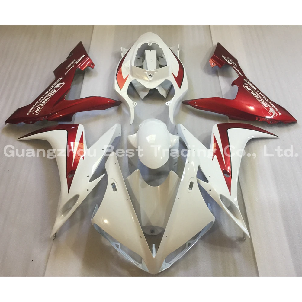 White Painted Injection Mold Fairing Kit For YAMAHA YZFR1 04 05 06 YZF R1 YZF1000 2004 2005 2006 Full Bodywork Cover Guard
White Painted Injection Mold Fairing Kit For YAMAHA YZFR1 04 05 06 YZF R1 YZF1000 2004 2005 2006 Full Bodywork Cover Guard