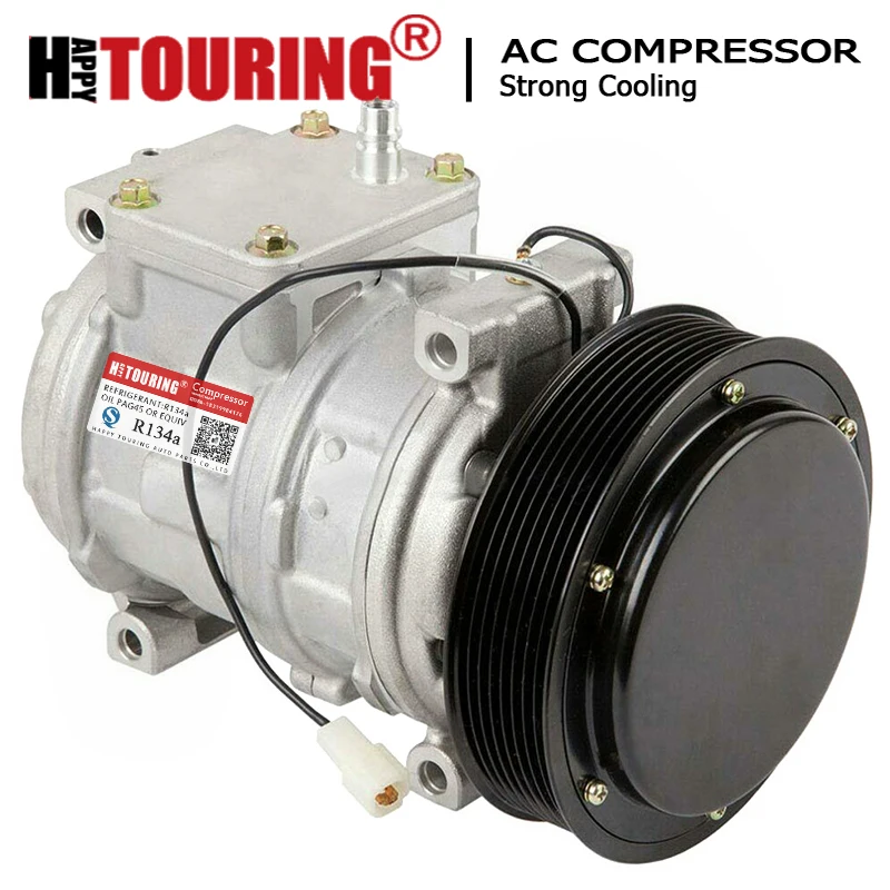 

AC Compressor for John Deere TRACTORS 447100-2381 447100-2387 447100-2388 447170-9490 447170-2400 447100-2384 RE69716 RE46609
