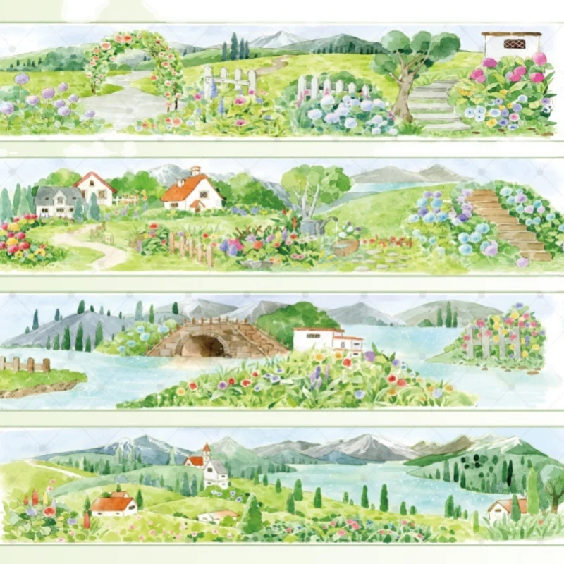 2 Meter Spring Field Landscaping Decorative Washi Tape Sample Release Paper
2 Meter Spring Field Landscaping Decorative Washi Tape Sample Release Paper