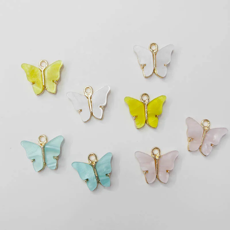 10pcs Multicolor Acrylic Butterfly Pendant Charm Set for Jewelry Making DIY Earrings Necklaces Bracelets Handmade Accessories
10pcs Multicolor Acrylic Butterfly Pendant Charm Set for Jewelry Making DIY Earrings Necklaces Bracelets Handmade Accessories