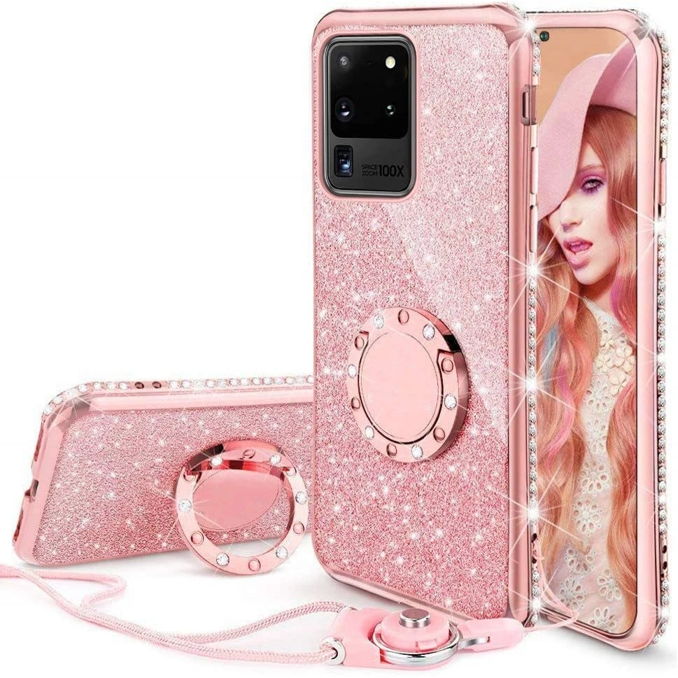 

Diamond Case for Samsung Galaxy A71 A51 A91 A81 A21 A31 A01 A70 A50 A31 A21s S20 Ultra S10 Note 10 Plus Lite S10E Glitter Cover