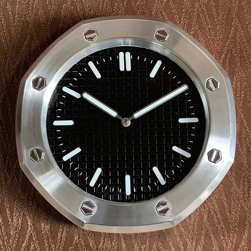 European Style Retail Metal Watch Shape Wall Clock Silent Mechanism For Living Room Mute Wall Clocks Corresponding Logos
European Style Retail Metal Watch Shape Wall Clock Silent Mechanism For Living Room Mute Wall Clocks Corresponding Logos